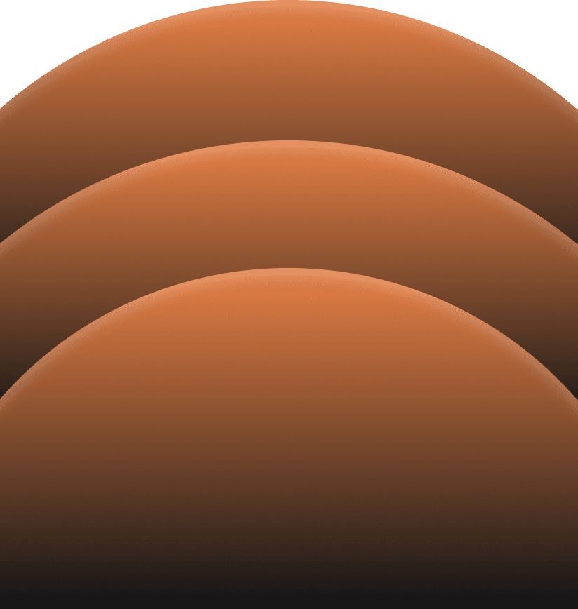 Decorative arc background